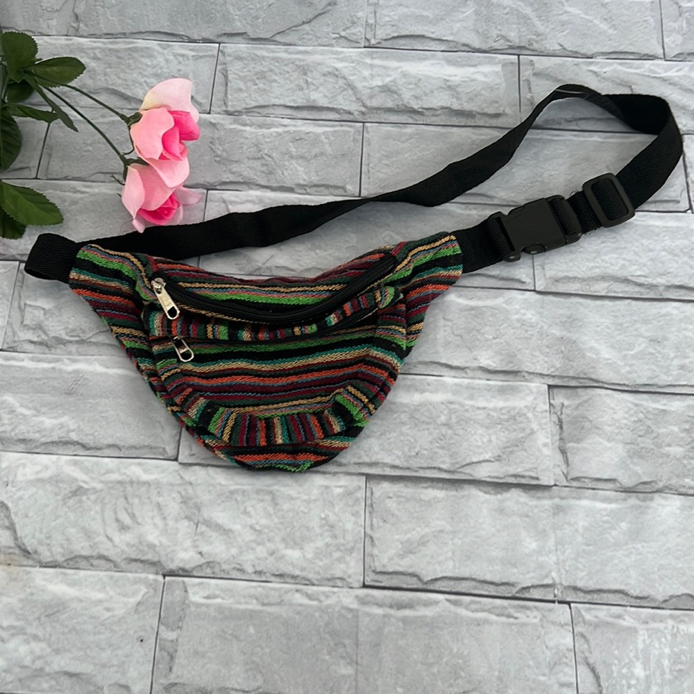 Bohemian embroidered Fanny pack